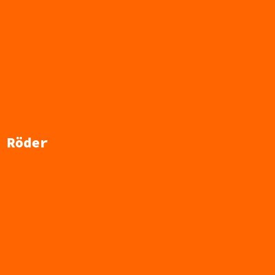 Hersteller: Röder