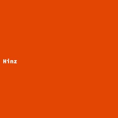 Hersteller: Hinz