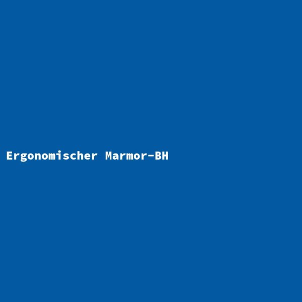 Ergonomischer Marmor-BH