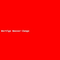 Wertige Wasser-Zange
