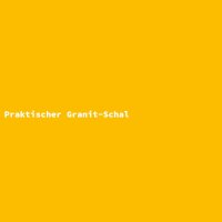 Praktischer Granit-Schal