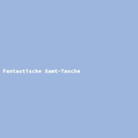 Fantastische Samt-Tasche