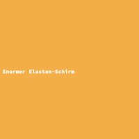 Enormer Elastan-Schirm