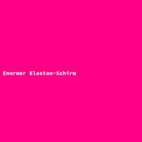 Enormer Elastan-Schirm