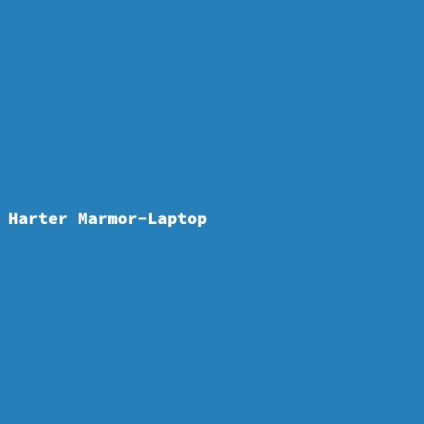 Harter Marmor-Laptop