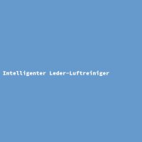 Intelligenter Leder-Luftreiniger