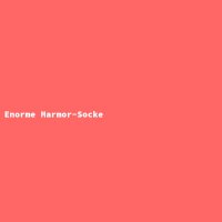 Enorme Marmor-Socke