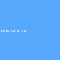 Hartes Papier-Hemd