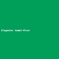 Eleganter Gummi-Mixer