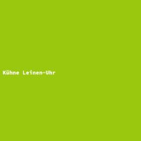 K&uuml;hne Leinen-Uhr